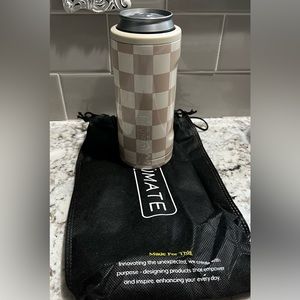 Brumate x Krista tan checker hopsulator slim